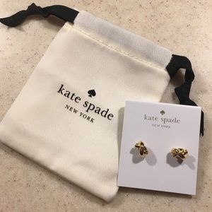 Kate Spade Sailor’s Knot studs NWT